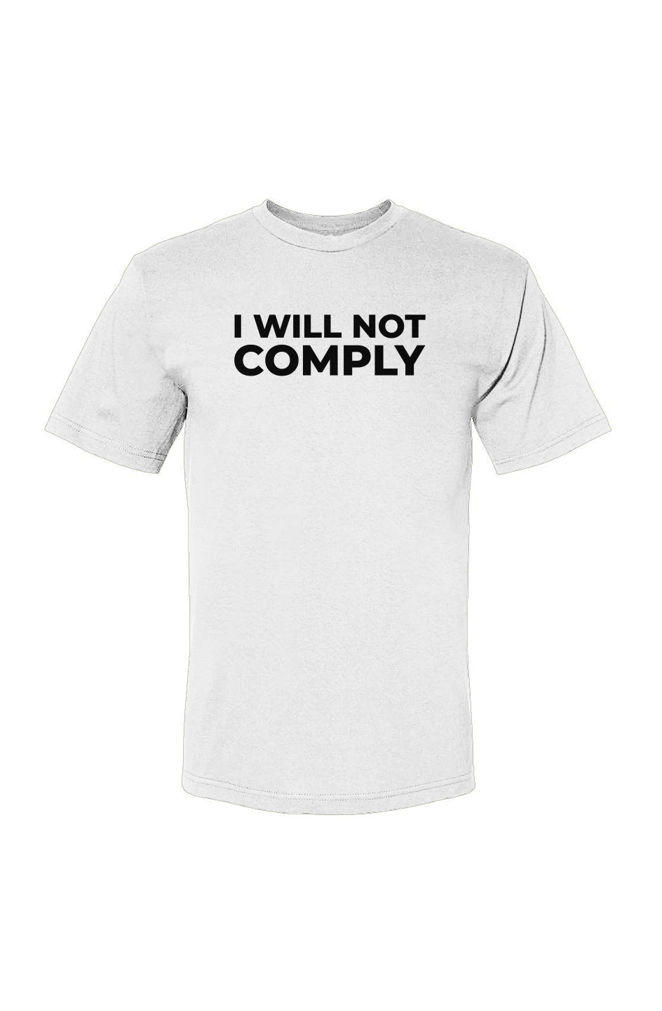 The Truthful PA - I Will Not Comply Black ( Mid-Weight Durable Fabric )