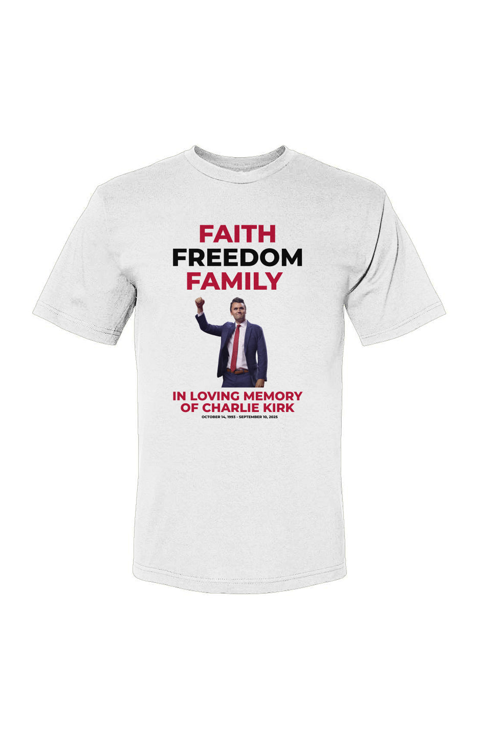 USA-Made 100% Cotton T-Shirt
