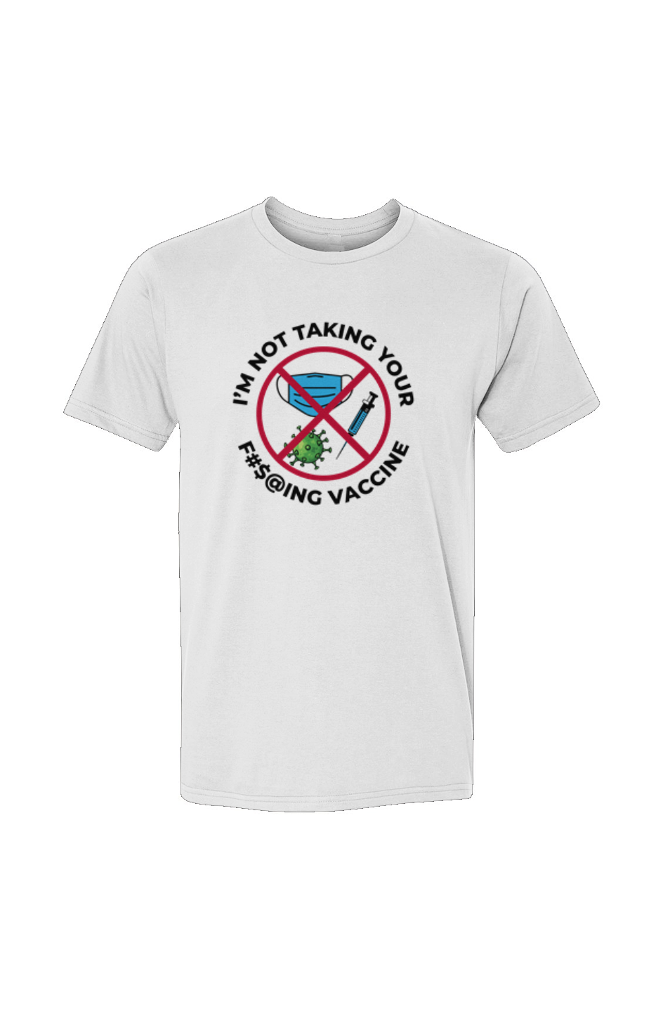 The Truthful PA - Not Taking Vaccine Black (Light-Weight Fabric)